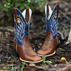 Bota Texana Made In Lida Masculina B-75 877 OURO