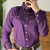 Camisa Xadrez Feminina Moiadeiros Roxo- CFML2102 - comprar online