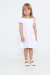 Vestido Curto com Amarração e Manga com Babados - loja online