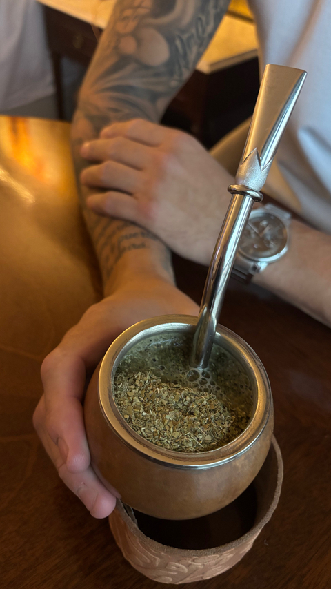 Torpedo criollo con posa mate y virola de acero - comprar online