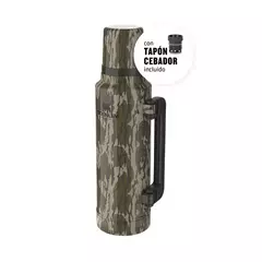 Termo Stanley Clasico 1.4 Lts. Asa Plegable Camuflado - Yerba Uruguaya