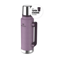 Termo Stanley Clasico 1.4 Lts. Asa Plegable lilac - Yerba Uruguaya