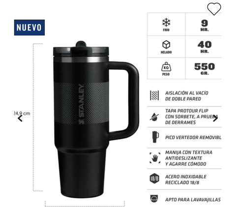 Vaso Stanley Quencher 1.2 lt - comprar online