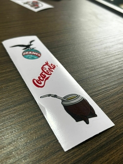 Plancha de fernet mate y coca