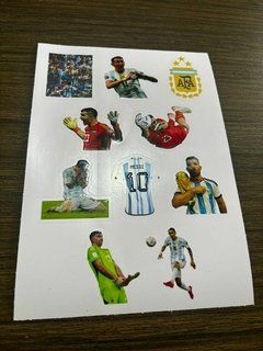 Plancha de stickers de la seleccion - comprar online