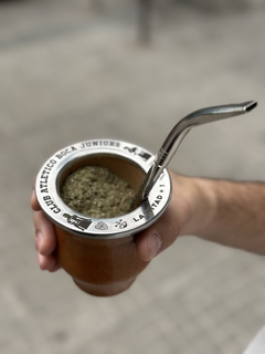 Mate de algarrobo personalizado