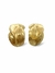 Brinco Maxi Orgânico Dourado Acetinado - comprar online