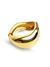 Maxi Bracelete Ondulado Dourado - comprar online