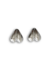 Brinco Gota Dupla Bold Prata