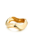 Bracelete Metálico Design Ondulado Dourado - comprar online