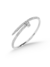 Bracelete Prego Cravejado em Zircônia Banho em Ródio - comprar online