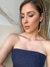 Choker Zircônia olho Grego
