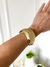 Maxi Bracelete Ondulado Dourado na internet