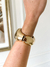 Maxi Bracelete Ondulado Dourado - Moda Lu Portella | Acessórios Sofisticados | Semijoias de Luxo 