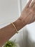 Bracelete Fino Dourado Fio Torcido Folheado - comprar online