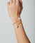 Bracelete Pérola Dupla Banhado a Ouro 18k