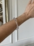 Bracelete Geométrico Fino em Acrílico Transparente na internet
