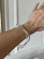 Bracelete Geométrico Fino em Acrílico Transparente - comprar online