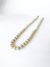 Colar de Pérolas com Dourado