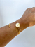 Bracelete com Pérola Unica Banhado a Ouro 18k - comprar online