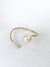 Bracelete com Pérola Unica Banhado a Ouro 18k