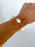 Pulseira de Pérolas Shell Legítima Banhada a ouro 18k - comprar online