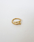 Anel Prego Banhado a ouro 18k