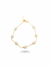 Pulseira Mini Pérolas Banhada a ouro 18k - comprar online