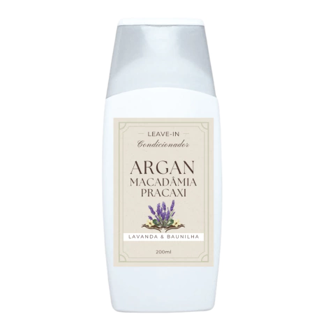 Leave-in e Condicionador Argan, Macadâmia e Pracaxi - 200ml - comprar online