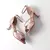 Sandália Feminina Piccadilly 712007 Salto Alto Ouro Rosado - comprar online