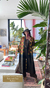KIMONO SEDA IKAT OCRE/DORADO