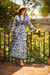 MAXI INDIGO DRESS BLANCO en internet