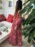 BALLOON SLEEVE DRESS ROJO - comprar en línea