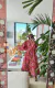 BALLOON SLEEVE DRESS ROJO - Asian Story
