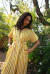 Vestido Open Stripes Mostaza - Asian Story