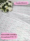 ALG ESTAMPADO PREMIUM N°11 #4 BLANCO - comprar online