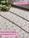 ALG ESTAMPADO PREMIUM N°24 #2 BLANCO - comprar online