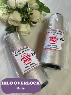 HILO OVERLOCK 100 GRAMOS - GRIS