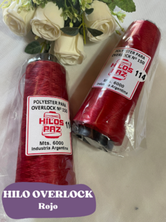 HILO OVERLOCK 100 GRAMOS - ROJO