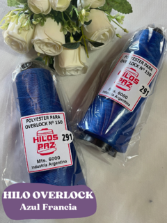 HILO OVERLOCK 100 GRAMOS - AZUL FRANCIA