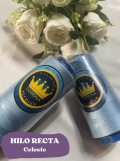 HILO RECTA 2000 METROS 40/2- CELESTE - comprar online