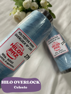 HILO OVERLOCK 100 GRAMOS - CELESTE - comprar online
