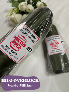 HILO OVERLOCK 100 GRAMOS - VERDE MILITAR - comprar online