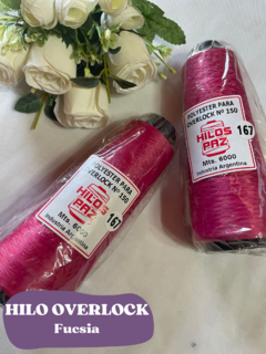 HILO OVERLOCK 100 GRAMOS - FUCSIA