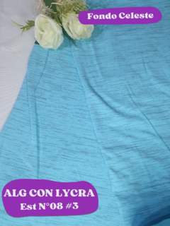 ALG ESTAMPADO N°08 #3 CELESTE