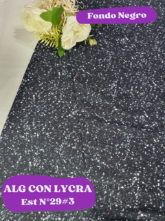 ALG ESTAMPADO N°29 #3 NEGRO