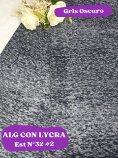 ALG ESTAMPADO N°32 #2 GRIS OSCURO