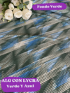 ALG ESTAMPADO VERDE Y AZUL - comprar online
