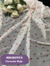 MICROTUL ELASTIZADO CORAZON ROJO - comprar online