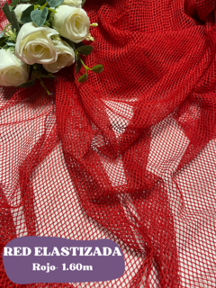 RED ELÁSTIZADA - ROJO